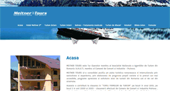 Desktop Screenshot of meitnertours.ro