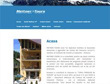 Tablet Screenshot of meitnertours.ro